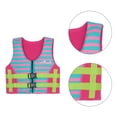 thumbnail image 2 of Chaleco salvavidas de neopreno para niños, seguro, suave, multiusos, para nadar, pescar en el mar DQrwqpou Para Estrenar, 2 of 3