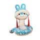 thumbnail image 5 of Juguete de peluche de serpiente para el Año Nuevo chino 2025, figura de serpiente, colección de cumpleaños, fiesta Azul 25cm, 5 of 9