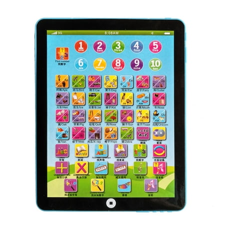 Children Learning English Tablet Portable Kids Computer Child Educational Toy