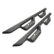 Westin 20-14125 Black Outlaw Drop Nerf Step Bars fits 2019-2022 Silverado Sierra 1500 (Excl. LD/Sierra 1500 Limited) 2020-2022 2500 3500 Double Cab 1 Pair