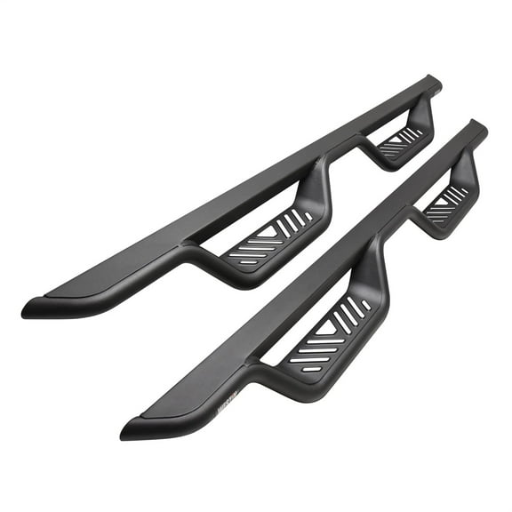 Westin 20-14125 Black Outlaw Drop Nerf Step Bars fits 2019-2022 Silverado Sierra 1500 (Excl. LD/Sierra 1500 Limited) 2020-2022 2500 3500 Double Cab 1 Pair