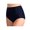 Dark Blue, variant on Women's High Waisted Swimwear Bottoms Ruched Tummy Control Bikini Tankini Swimsuits Briefs
