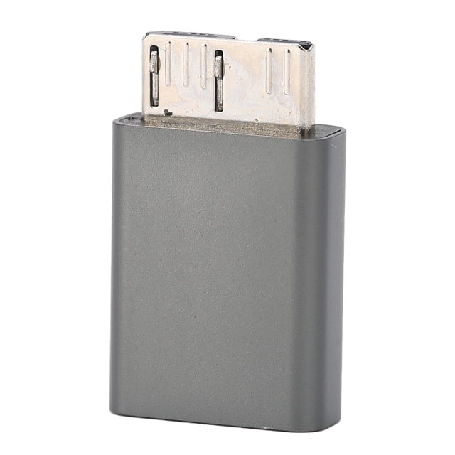 Adaptateur Micro B USB 3.0, Type C Femelle Simple vers USB 3.0 Micro B Adaptateur Durable Portable pour Extérieur