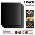 thumbnail image 1 of 3pcs Grill mat BBQ Grill Mats Non Stick Reusable Grilling mats for Gas Grill - Baking Pads Nonstick use, 1 of 4