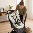 thumbnail image 6 of Cartoon Stroller Liner Pad Universal High Chair Cushion Breathable Carriage Seat Insert Soft Support Mat for Daily Walk Outdoor Camping and Road Trip Travel, 6 of 6