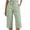 #SZR/-Green, variant on GUACER Women's Capri Pants High Waisted Casual Loose Lightweight Travel Hiking with Pockets Cropped Pants