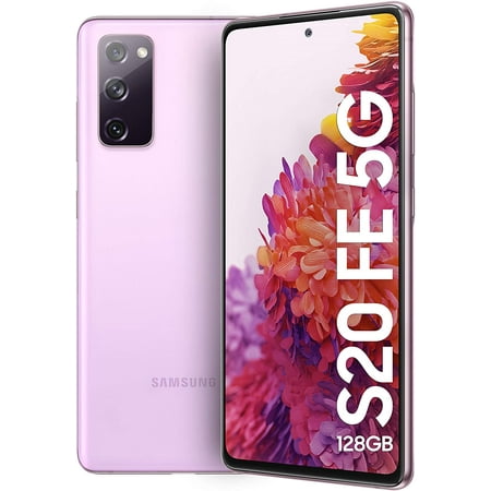 Pre-Owned Samsung G781U S20 FE 5G 128GB Fully Unlocked Cloud Lavender (Refurbished: Good)