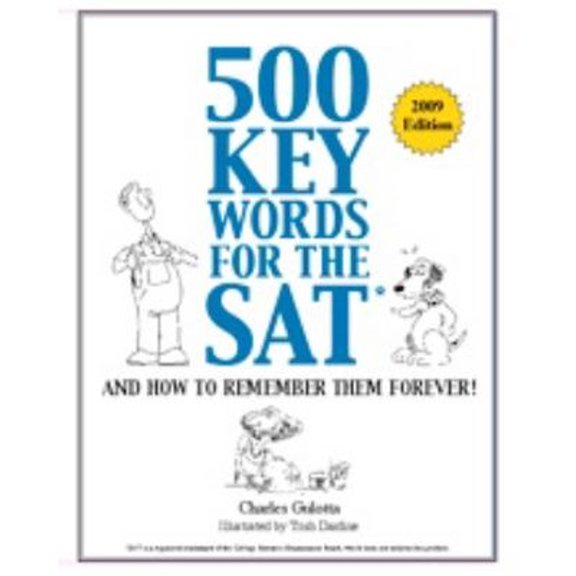 Pre-Owned 500 Key Words for the SAT, and How to Remember Them Forever! (Paperback) 9780965326339