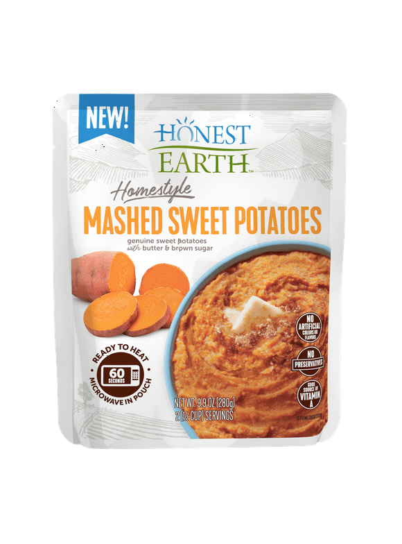 Mashed sweet potatoes in Potato side dishes