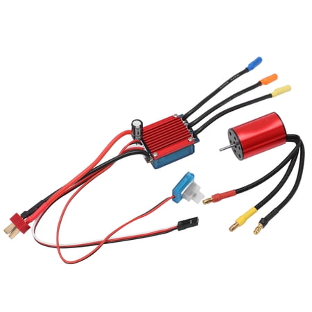 Motore Brushless Surpass Hobby 2435 4500KV Con ESC 25A Per Auto RC 1/18 1/16