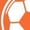 ORANGE, variant on Instant Message - Love Soccer - Toddler Boys Short Sleeve Graphic T-Shirt