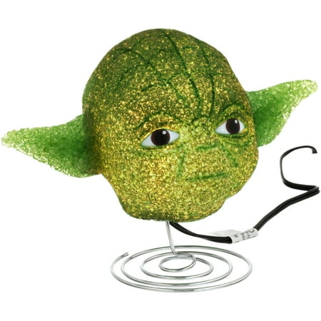Eva Base - Star Wars Yoda EVA Lamp with Metal Base, Green, 6.75