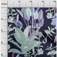 thumbnail image 2 of oneOone Polyester Spandex Blue Fabric Tropical Floral Craft Projects Decor Fabric Printed By The Yard 56 Inch Wide, 2 of 4