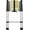 10.5Ft/3.2M, variant on (12.5Ft/3.8M) Telescoping Ladders,EN131Standards Multi-Purpose Folding  Extension Ladder