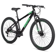 Mongoose Grafton Mountain Bike, 29- Inch Wheel, 21 Speed, Black