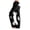 Black, variant on Womens Halloween Pj Pants Cute Pumpkin Print Elastic Waist Sleepwear Halloween Casual Cozy Bottoms Pajamas