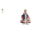 thumbnail image 1 of Figura de ángel de resina con adorno acrílico. Escultura de pie, estatua coleccionable, figura rezando para estantería, oficina, decoración del hogar,, 1 of 8
