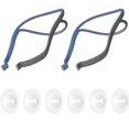 thumbnail image 1 of 2-Pack Air Fit P10 Headgear Strap,CPAP Headgear Replacements compatible with P10 Nasal Pillow Mask,with 6 Adjus, 1 of 5