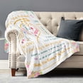 thumbnail image 2 of LHSHID Birthday Gifts Blanket Flannel Soft and Comfortable Anti static Bed Sofa Blanket 60x80in, 2 of 6