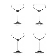 Aria Crystal Champagne Coupe Glasses