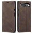 thumbnail image 2 of CaseMe Leather for Google Pixel 10/10 Pro Case, Flip Wallet Leather Case with Card Holder Magnetic Closure Shockproof Kickstand Protective Phone Cases Cover for Google Pixel 10/10 Pro,Coffee, 2 of 12