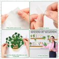 thumbnail image 4 of Set de tablones de anuncios Qilery Bookshelf Plant Motivational, 4 of 6