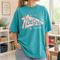 thumbnail image 4 of Back To School Shirt, Custom Teacher Name and Grade Pennant Tee, Pink Bow Classroom Shirt, First Day Of School Gift, 4 of 10