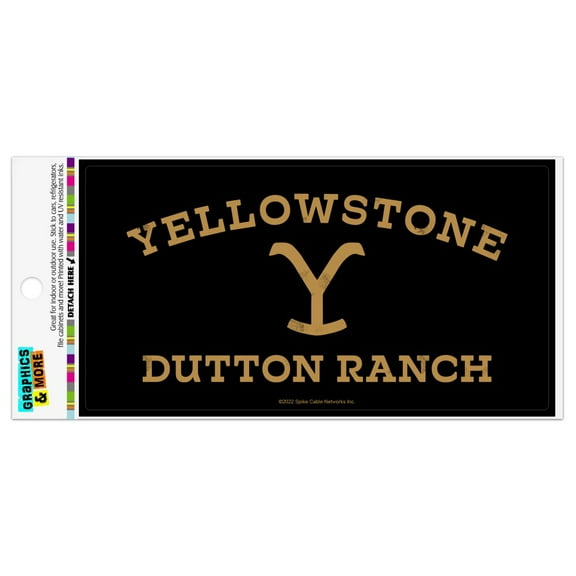 Yellowstone Dutton Ranch Automotive Car Refrigerator Locker Vinyl Magnet