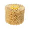 thumbnail image 3 of Cepillo de rueda para pulir con cerdas de sisal, herramienta restauradora de trefilado de alambre, cepillo de tambor para bruñir muebles, pisos de, 3 of 8