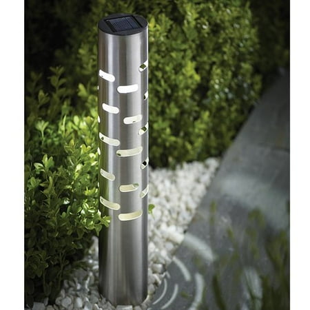 Gardener Select Cole Bright Solar Cut Out Bollard 1 Light Led Gardener Select Cole Bright Solar Cut Out Bollard 1 Light Led Pathway Com