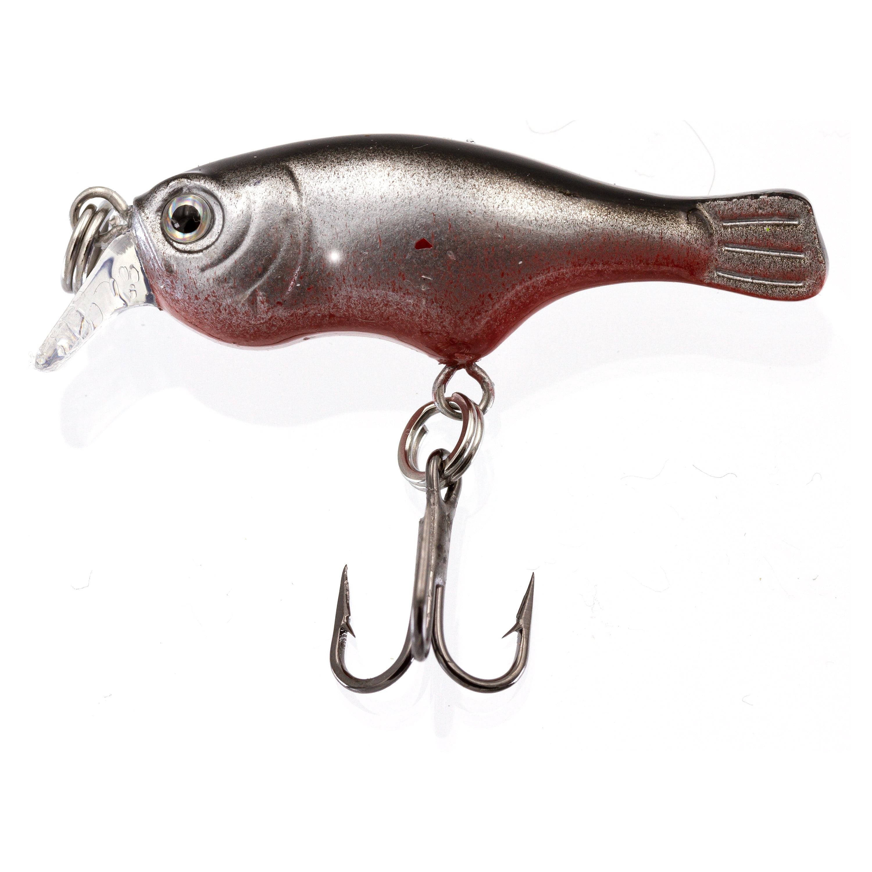 Ozark Trail Freshwater Mini Minnow Fishing Lure, Chrome, 1/16 oz