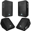 Bundle SA-15T, Pair of 15 Inch PA Speaker Cabinets