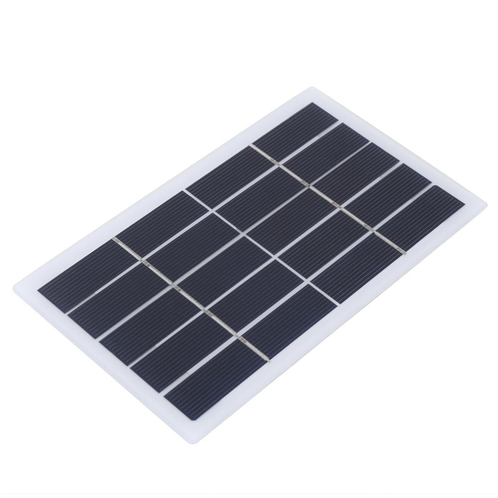 5W 5/12V Solar Panel DIY Polycrystalline Silicon Solar Battery Charger Power LOT