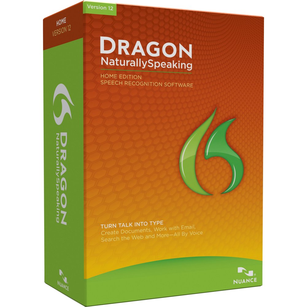 Nuance Dragon NaturallySpeaking v.12.0 Home Edition, Complete Product