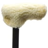 Fleece T-handle Cane Grip Cover
