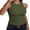 Army Green, variant on Racerback Tank Tops for Women Ribbed High Neck Tank 2026 Summer Sleeveless Shirts Slim Fitted Basic Tees Casual Workout Tops Black XS