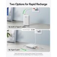 thumbnail image 4 of Power Bank VIYISI 20000 mAh 30 W de carga rápida con cables integrados, 4 of 8