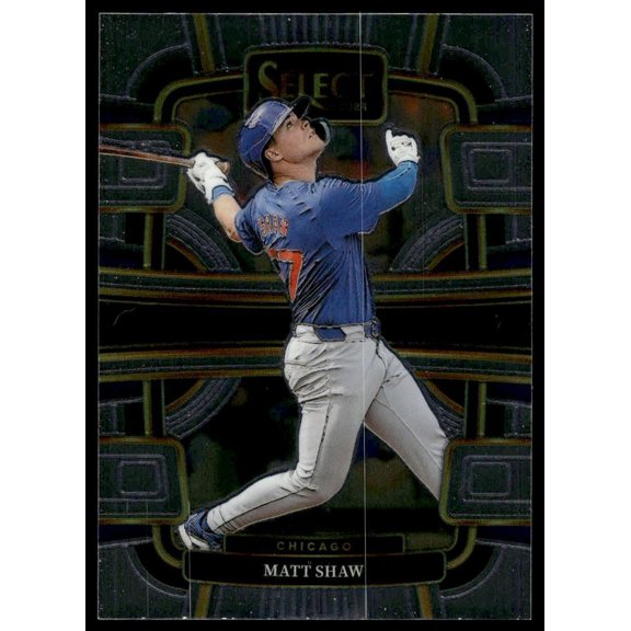 2024 Panini Select Matt Shaw #28 Chicago Cubs Baseball Card