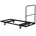 thumbnail image 1 of Black Folding Table Dolly for 30''W x 72''D Rectangular Folding Tables, 1 of 5