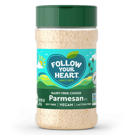 Follow Your Heart Dairy-Free Grated Parmesan Cheese, 5 Oz - Walmart.com