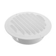thumbnail image 5 of OULII Stainless Steel Exhaust Duct Vent Cover White Weather Resistant for Kitchen Range Hood, 5 of 6