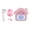 Pink, variant on Yajisi Kids Alarm Clock Time Manager, Time to Wake Digital Clock for Kids with Night Light, Sleep Trainer & Timer, APP Remote Control, 1200mAh Built-in Battery, 5.0 inches / 12.7 cm, Pink