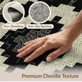 thumbnail image 6 of ODIKA 9'x12' Washable Area Rug Cow Contrasted Print Block Assembly Rectangular Pick Farm Large for Master Suite, California King, Under Bed, Non-Shedding, Easy Care, 6 of 7