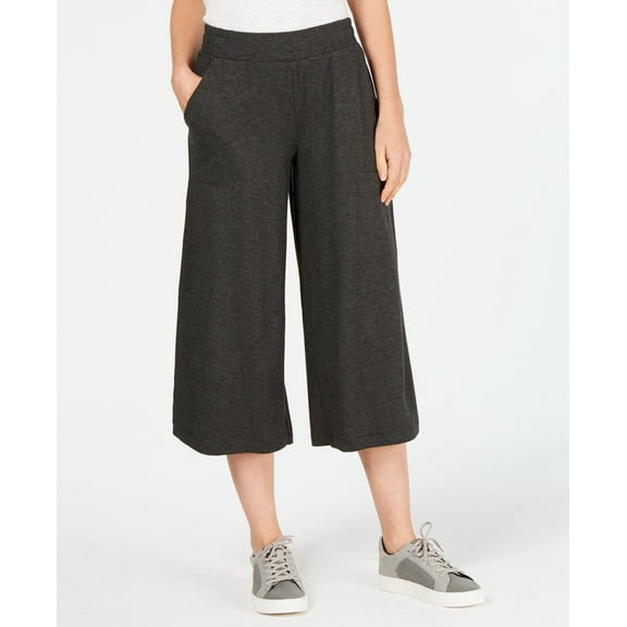 Ideology Womens Wide Leg Cropped Pants