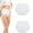 White, variant on MODANU 2Pcs Cloth Diaper Covers for Adult, Reusable Adult Leakproof Underwear for Incontinence, Washable Plastic Diaper Cover, Clear Low Noise Plastic Pants (White, Small)