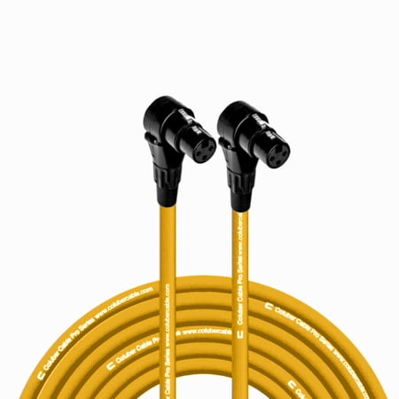 Coluber Cable - Right Angle XLR Female to Right Angle XLR Cable Female