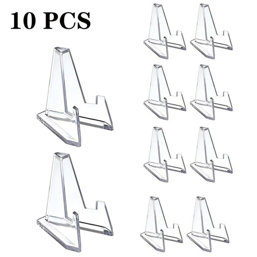 RAINB 10/20X Large Size Trading Card Stands Most Durable Display Coins Cards Holder