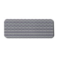 thumbnail image 1 of Ikat Computer Mouse Pad, Ornamental Chevron Pattern with Retro Design Elements, Rectangle Non-Slip Rubber Mousepad Large, 31" x 12" Gaming Size, Pale Blue Purple, by Ambesonne, 1 of 2