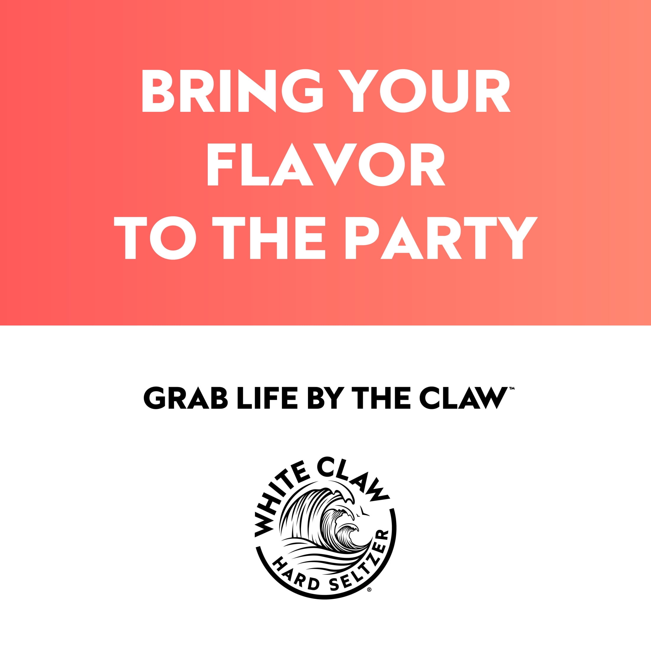 (2 pack) White Claw Hard Seltzer Ruby Grapefruit, 19.2 fl oz Can, 5% ABV
