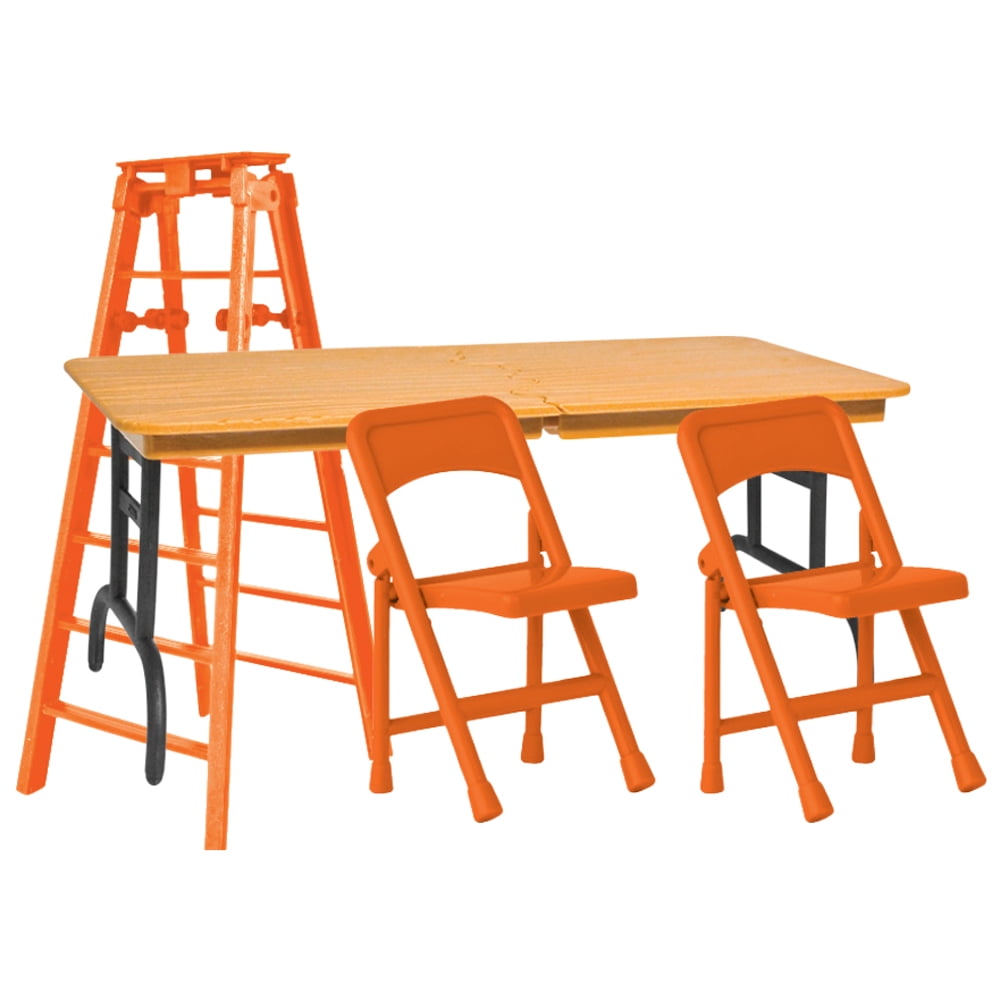 wwe tables ladders and chairs playset
